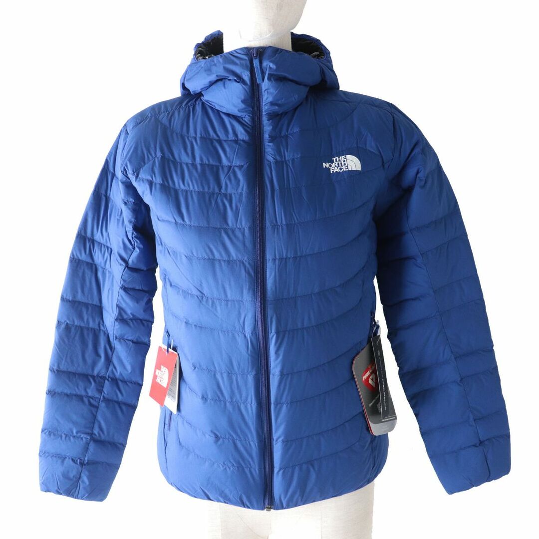 THE NORTH FACE(ザノースフェイス)の未使用品△正規品 THE NORTH FACE ザ・ノースフェイス NYW81401 サンダーフーディ ダウンジャケット レディース マーカーブルー S タグ付き レディースのジャケット/アウター(ダウンジャケット)の商品写真