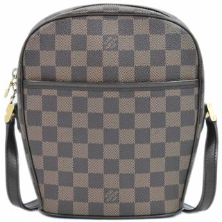 ルイヴィトン(LOUIS VUITTON)の本物 ルイヴィトン LOUIS VUITTON LV イパネマ PM ダミエ エベヌ ショルダーバッグ ポシェット ブラウン N51294 Ipanema ビトン バッグ 中古(ショルダーバッグ)