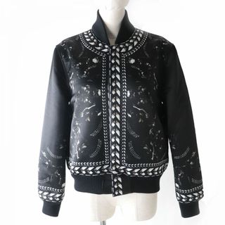 ジバンシィ(GIVENCHY)の極美品△正規品 GIVENCHY ジバンシィ 17AW リカルド期 17I 1008 350 パンサー ボンバージャケット／ブルゾン ブラック×マルチカラー 34(その他)