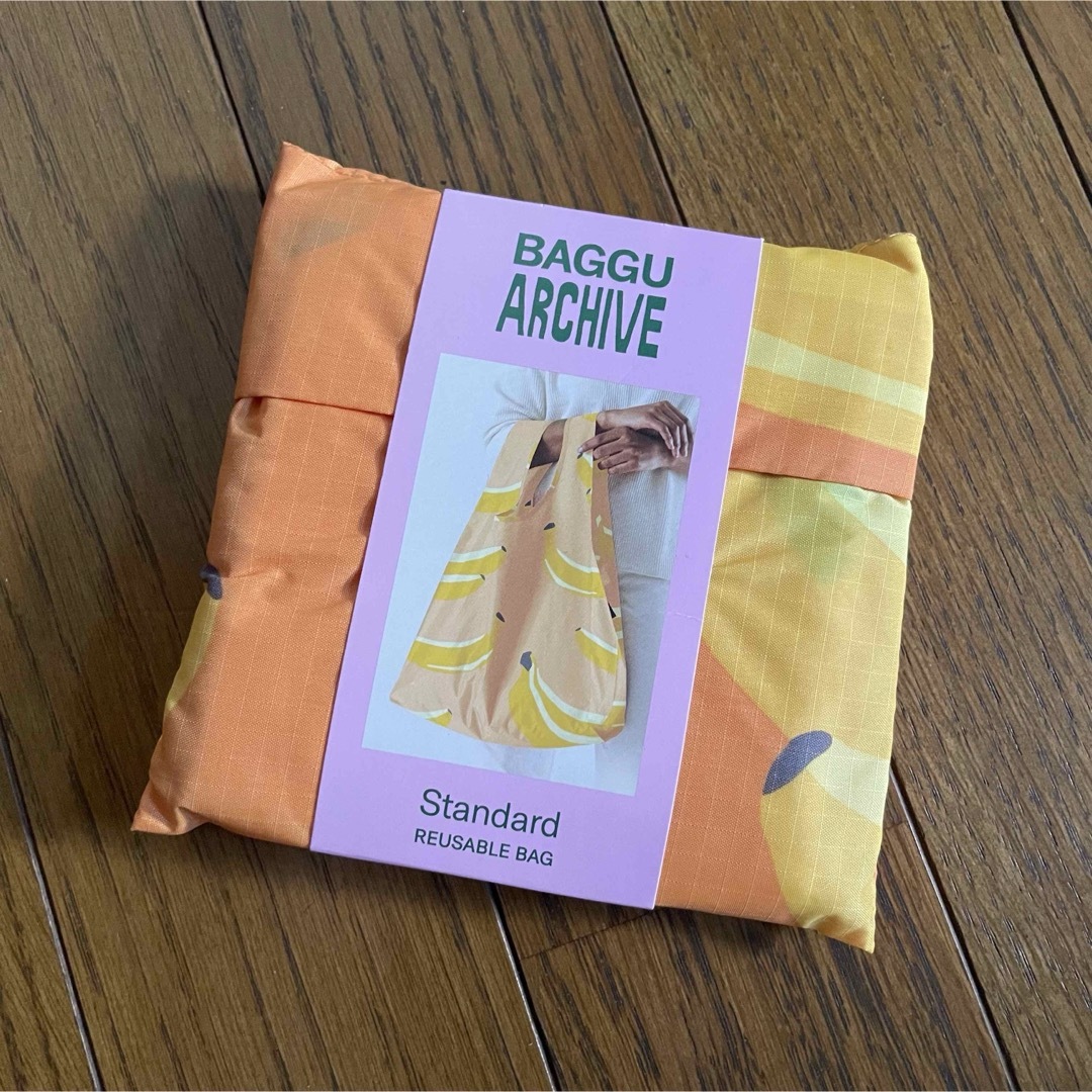 BAGGU STANDARD エコバッグ　バナナ　オレンジ　イエロー　フルーツ レディースのバッグ(エコバッグ)の商品写真