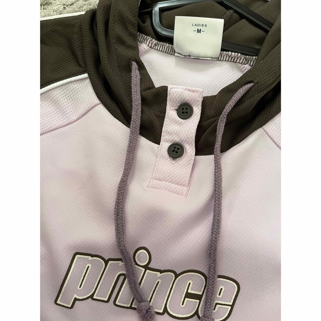 Prince(プリンス)のPrince フード付き長袖Tシャツ/レディース　M スポーツ/アウトドアのテニス(ウェア)の商品写真