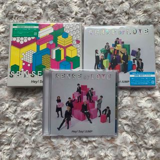 ヘイセイジャンプ(Hey! Say! JUMP)の【 Hey!Say!JUMP 】  SENSE or LOVE  CD 3枚組(ポップス/ロック(邦楽))