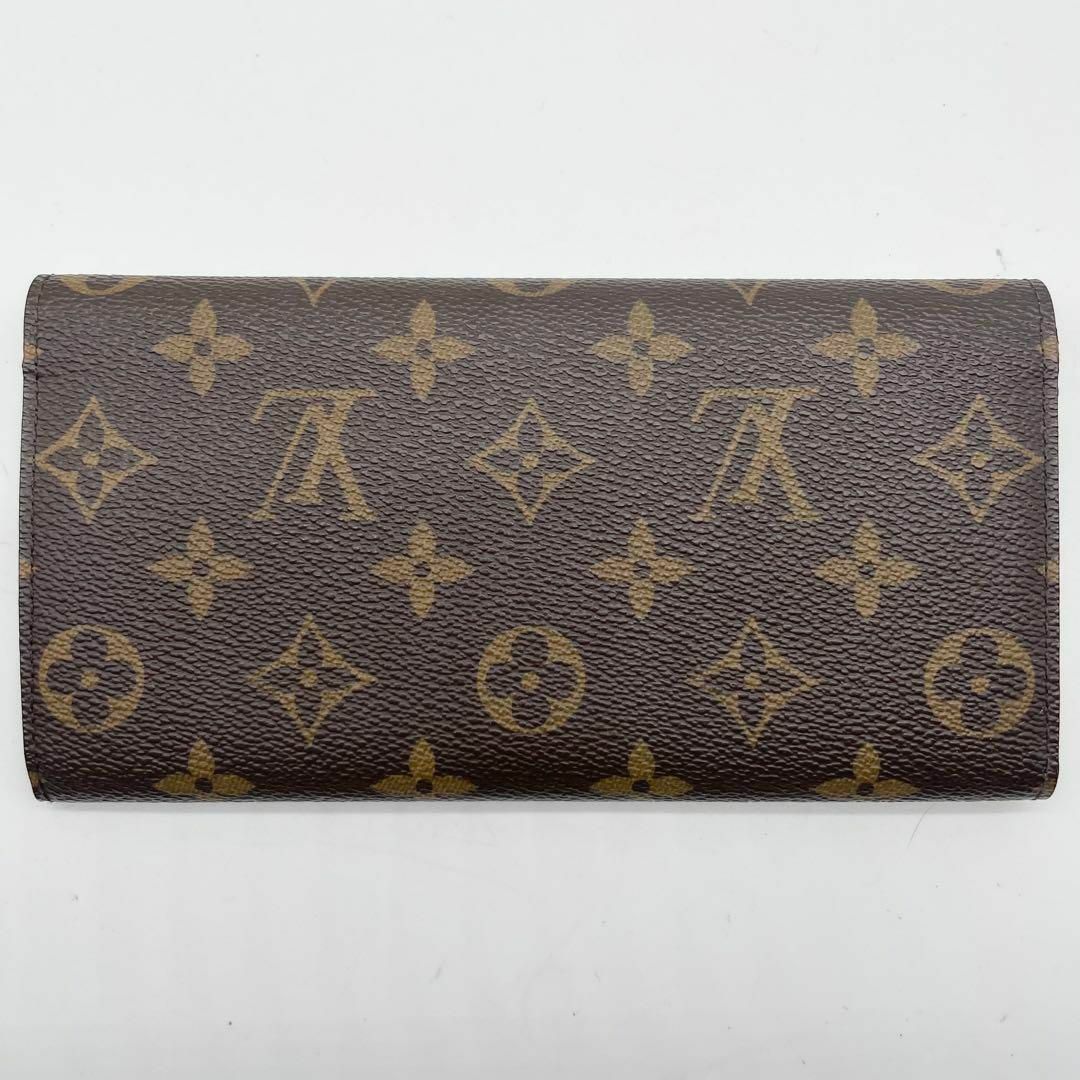 LOUIS VUITTON(ルイヴィトン)の美品✨ルイヴィトン ポルトフォイユ エミリー モノグラム　グリーン　長財布 レディースのファッション小物(財布)の商品写真