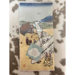 ジャル(ニホンコウクウ)(JAL(日本航空))のJAL 東北コットン オリジナル ハンドタオル 非売品(ノベルティグッズ)