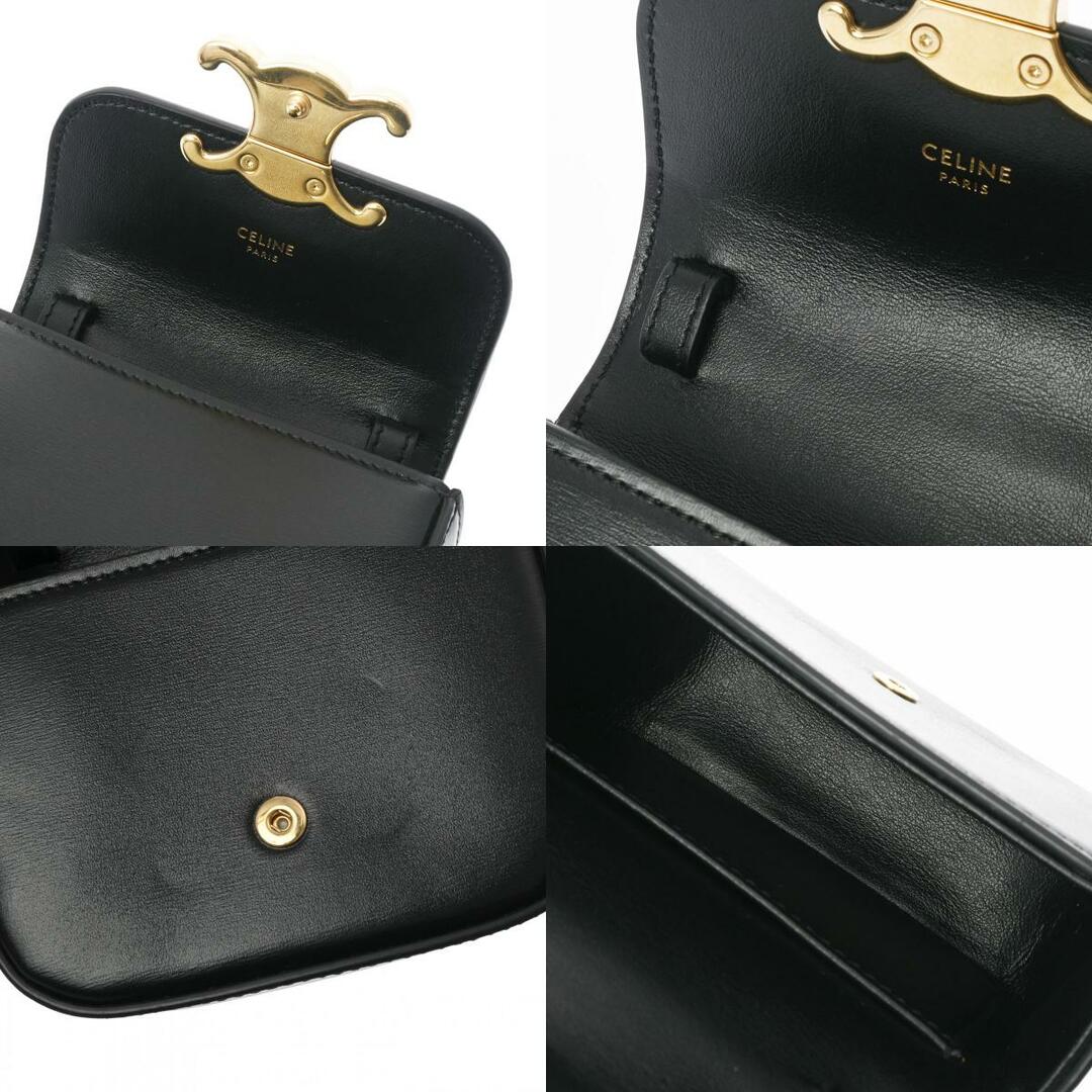 celine(セリーヌ)のセリーヌ  ミニクロード トリンオフ ショルダーバッグ 黒 レディースのバッグ(メッセンジャーバッグ)の商品写真