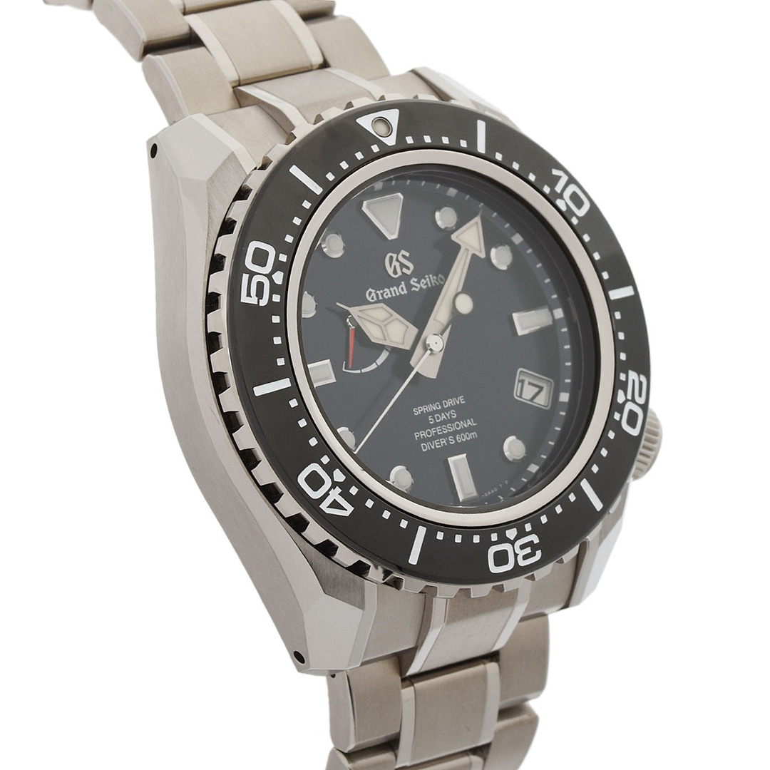 SEIKO(セイコー)のセイコー  グランドセイコー スプリングドライブ 腕時計 黒 メンズの時計(腕時計(アナログ))の商品写真