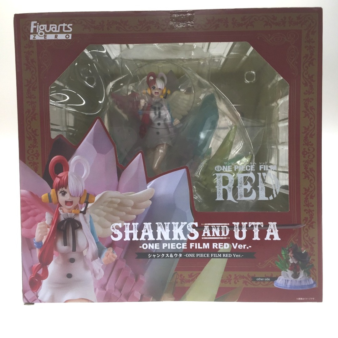 BANDAI(バンダイ)の△△BANDAI バンダイ フィギュアーツZERO ［超激戦］ワンピース シャンクス＆ウタ -ONE PIECE FILM RED Ver.-  完成品 シャンクス＆ウタ エンタメ/ホビーのフィギュア(その他)の商品写真