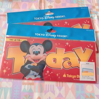 ディズニー(Disney)のチケットケース　2個セット(キャラクターグッズ)