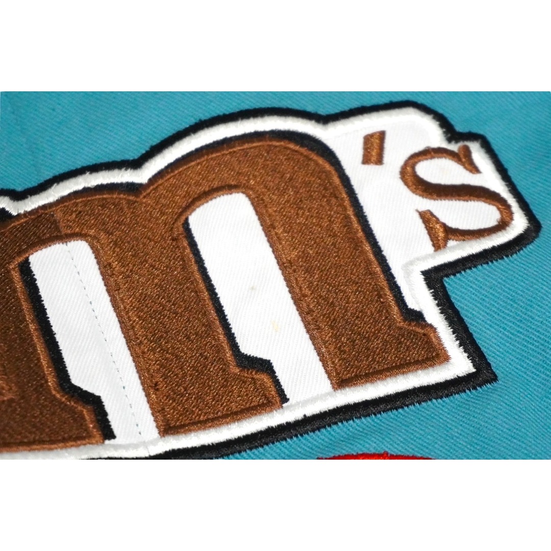 JH Design ジェイエイチデザイン M&M'sレーシングジャケット ワッペン Lサイズ ブルー 美品 中古 60794 レディースのジャケット/アウター(その他)の商品写真