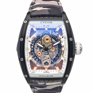 クストス(CVSTOS)のクストス チャレンジ シーライナー 腕時計 時計 ステンレススチール CVT-SEA2-KAMINE BST 自動巻き メンズ 1年保証 CVSTOS  中古(腕時計(アナログ))