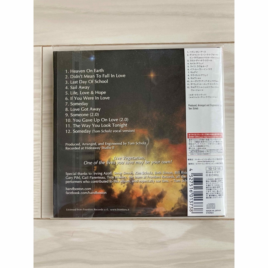 【美品】CD LIFE, LOVE & HOPE（初回生産限定盤）／BOSTON エンタメ/ホビーのCD(ポップス/ロック(邦楽))の商品写真