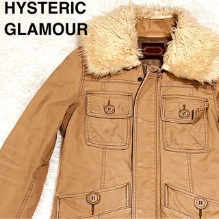 ヒステリックグラマー(HYSTERIC GLAMOUR)の【激レア】ヒステリック　ミリタリージャケット　ボア　ジップ(ミリタリージャケット)