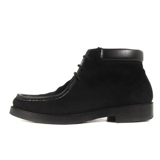 UNITED ARROWS ユナイテッドアローズ サイズ:26.5cm 22AW スウェード フレンチ モックトゥ ブーツ SC FRENCH MOC/TOE BTS 1431-699-8640 チロリアン モカシン シューズ BEAUTY＆YOUTH ブラック 黒 US8.5 日本製 靴【メンズ】【中古】