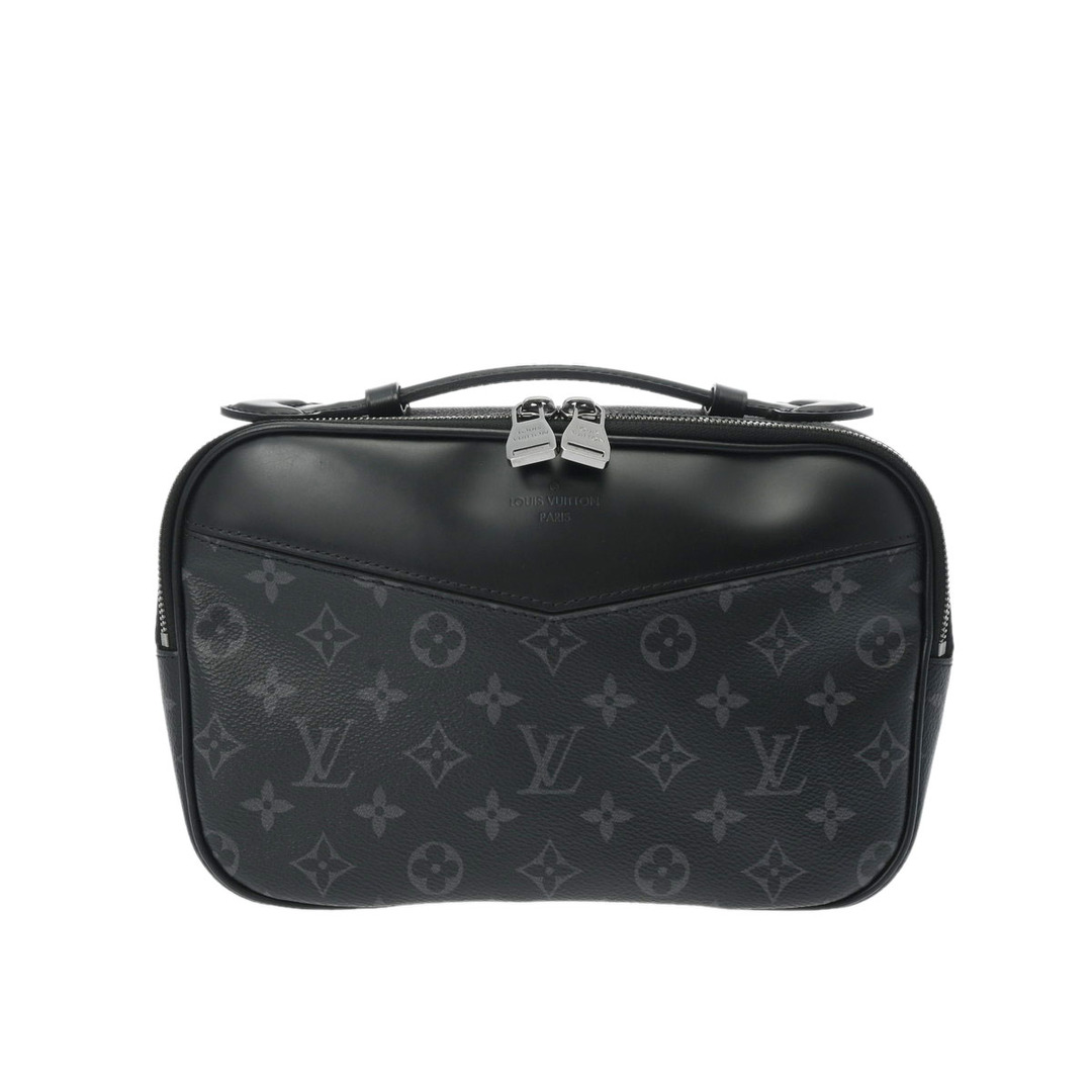 LOUIS VUITTON(ルイヴィトン)の中古 ルイ ヴィトン LOUIS VUITTON M42906 MB1129 メンズ ボディバッグ モノグラムエクリプス ブラック モノグラムキャンバス メンズのバッグ(ウエストポーチ)の商品写真