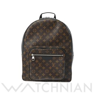 ルイヴィトン(LOUIS VUITTON)の中古 ルイ ヴィトン LOUIS VUITTON M41530 DR2138 メンズ リュック・デイパック モノグラムマカサー ブラウン /ノワール モノグラムキャンバス(バッグパック/リュック)