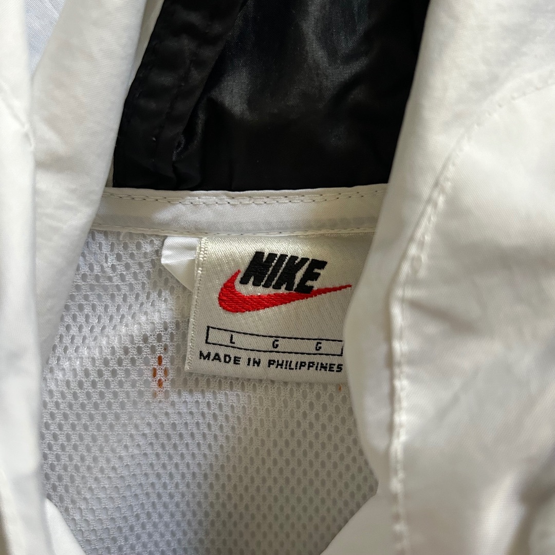 NIKE(ナイキ)の90s NIKE ナイキ アノラック/マウンテンパーカー ホワイト L 白タグ メンズのジャケット/アウター(マウンテンパーカー)の商品写真