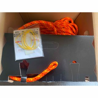 PETZL FLOW ORANGE 11.6 アーボリスト　ツリークライミング(登山用品)