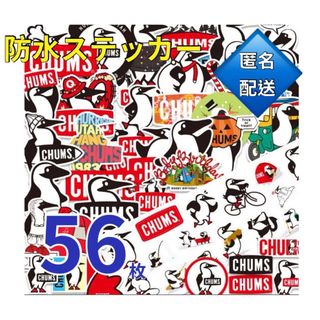 チャムス(CHUMS)の《匿名配送》 56枚 CHUMS 防水ステッカー シール デカール(キャラクターグッズ)