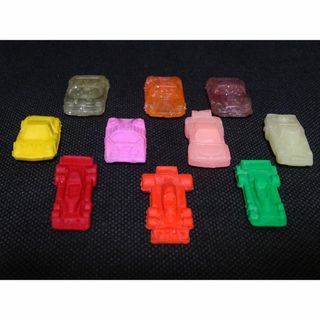 スーパーカー消しゴム10体セット 昭和レトロ 当時物 駄菓子屋(その他)