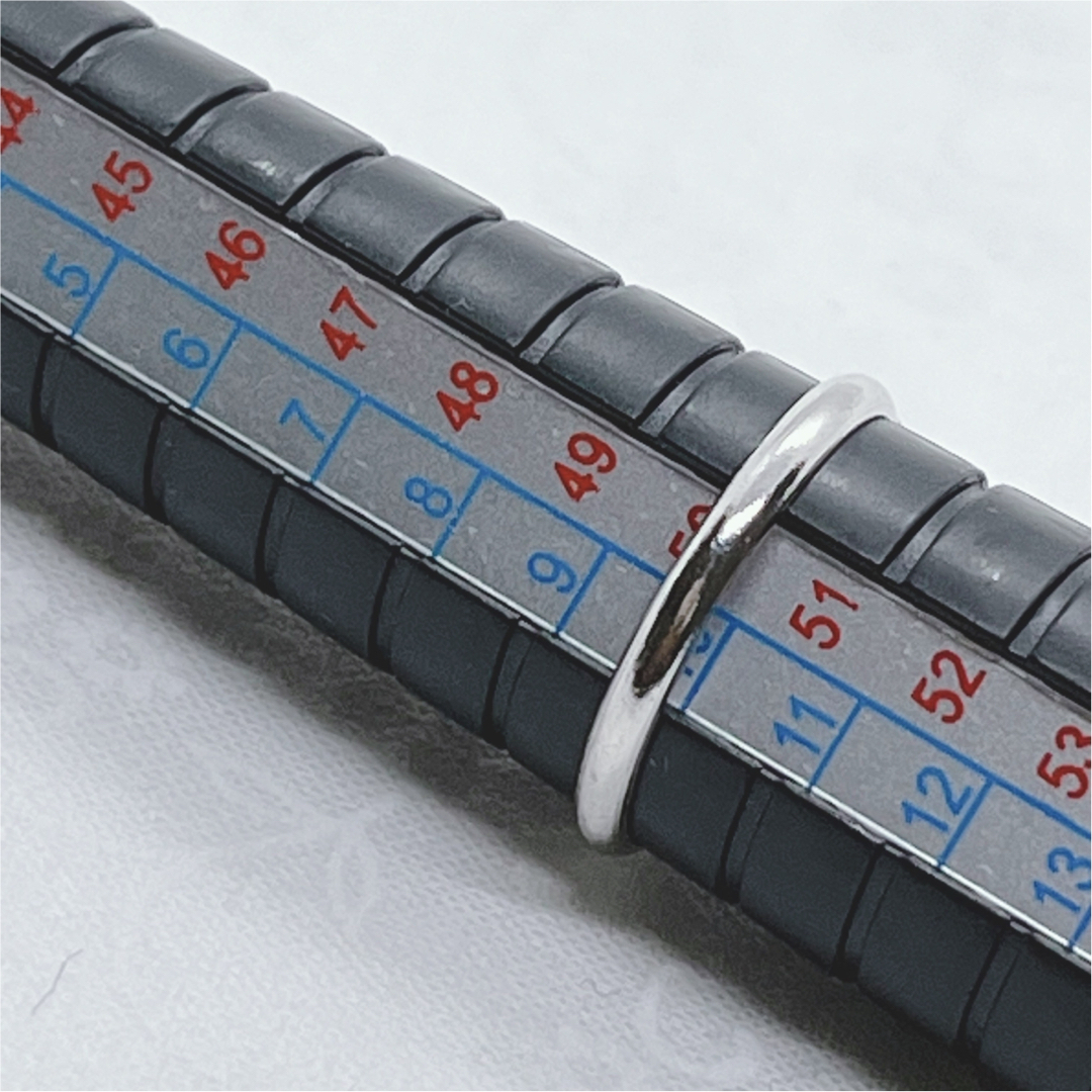 10号　レディースリング　指輪　デザインリング　シルバー　一粒　シンプル レディースのアクセサリー(リング(指輪))の商品写真
