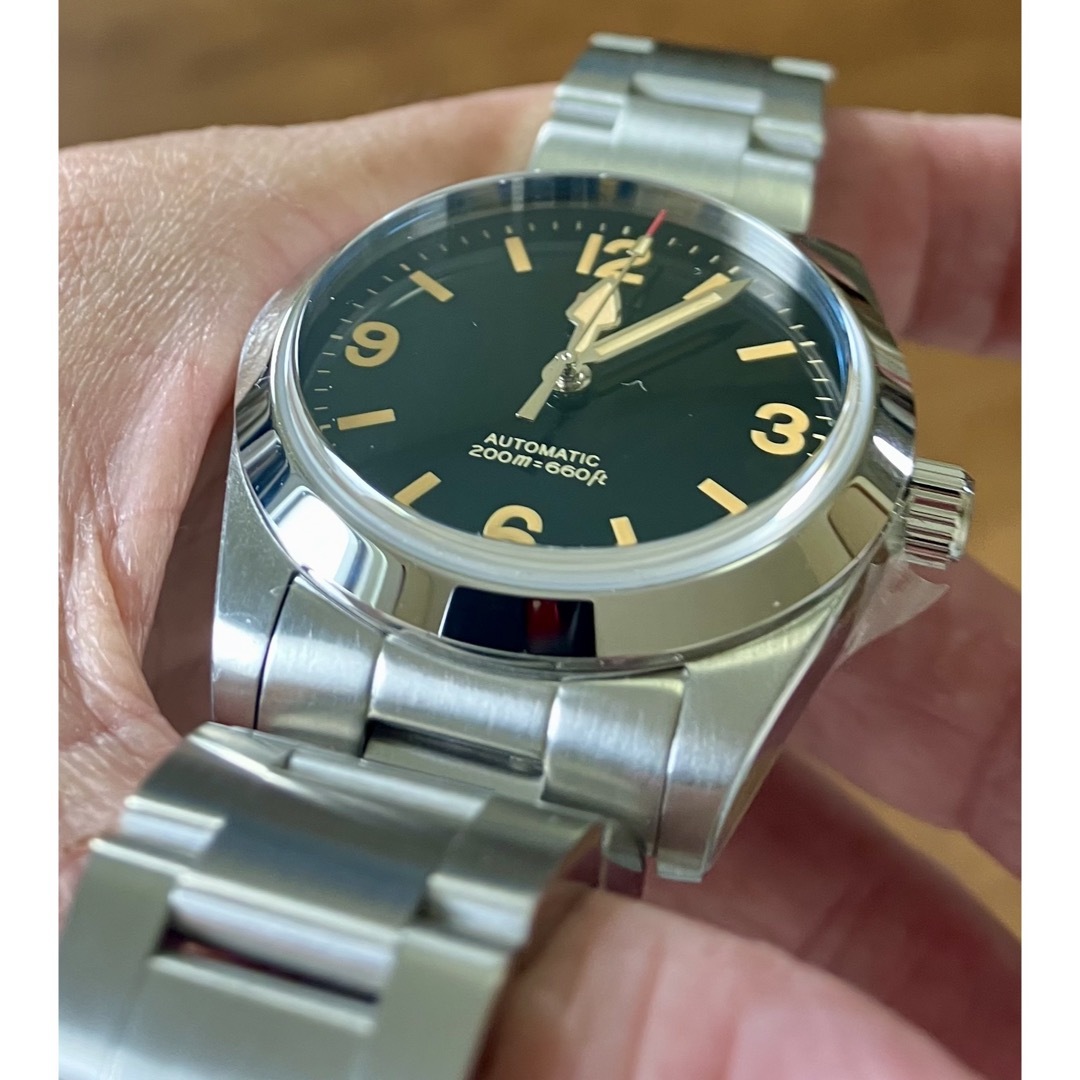 Tudor(チュードル)の新品PAGANIデザインエクスプローラー1016タイプ自動巻サファイア風防メタル メンズの時計(腕時計(アナログ))の商品写真