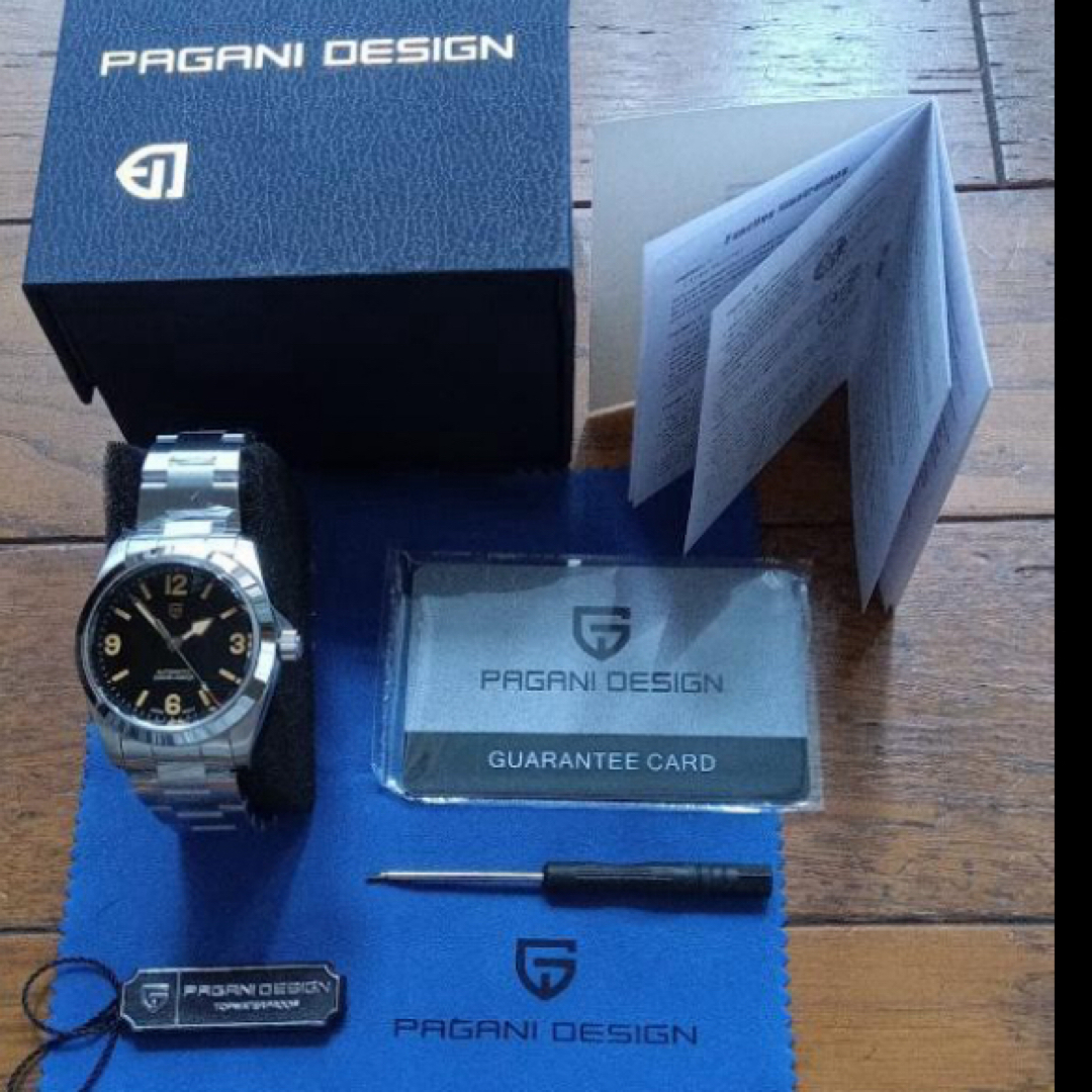 Tudor(チュードル)の新品PAGANIデザインエクスプローラー1016タイプ自動巻サファイア風防メタル メンズの時計(腕時計(アナログ))の商品写真