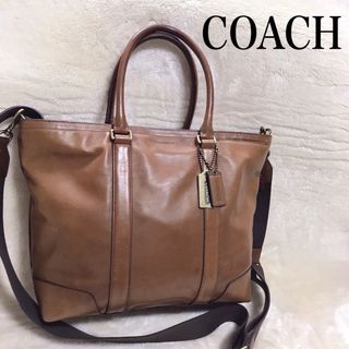 コーチ(COACH)のCOACH トートバッグ ビジネスバッグ 2way レガシー ブリーカー ロゴ(トートバッグ)