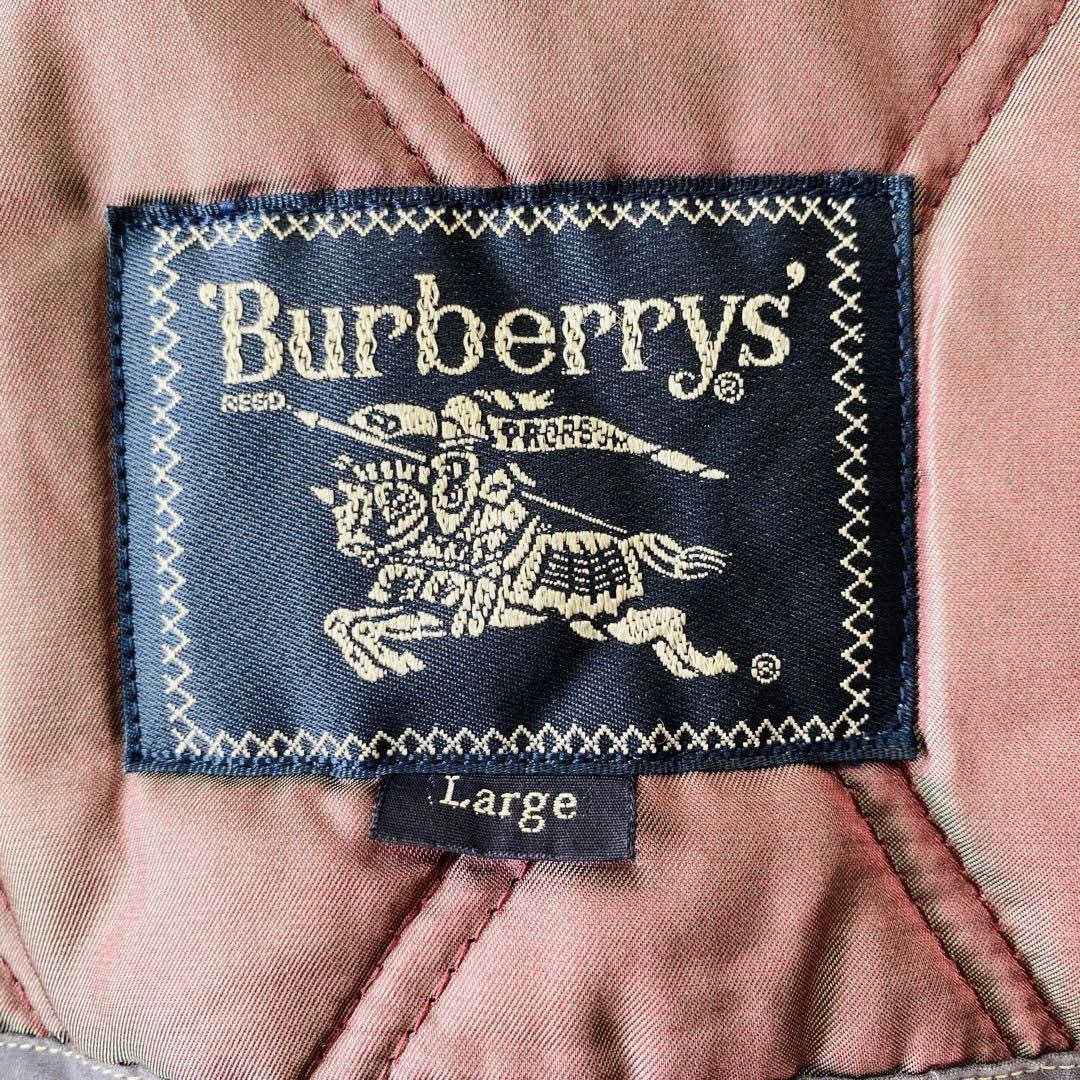 BURBERRY(バーバリー)の90s burberrys 刺繍ロゴリバーシブルキルティングライナージャケット メンズのジャケット/アウター(ブルゾン)の商品写真