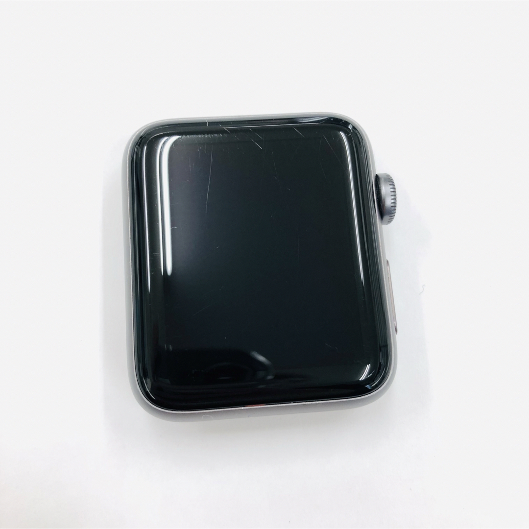 Apple Watch(アップルウォッチ)のApple アップルウォッチ 本体 シリーズ3  42mm 黒 スマートウォッチ スマホ/家電/カメラのスマートフォン/携帯電話(その他)の商品写真