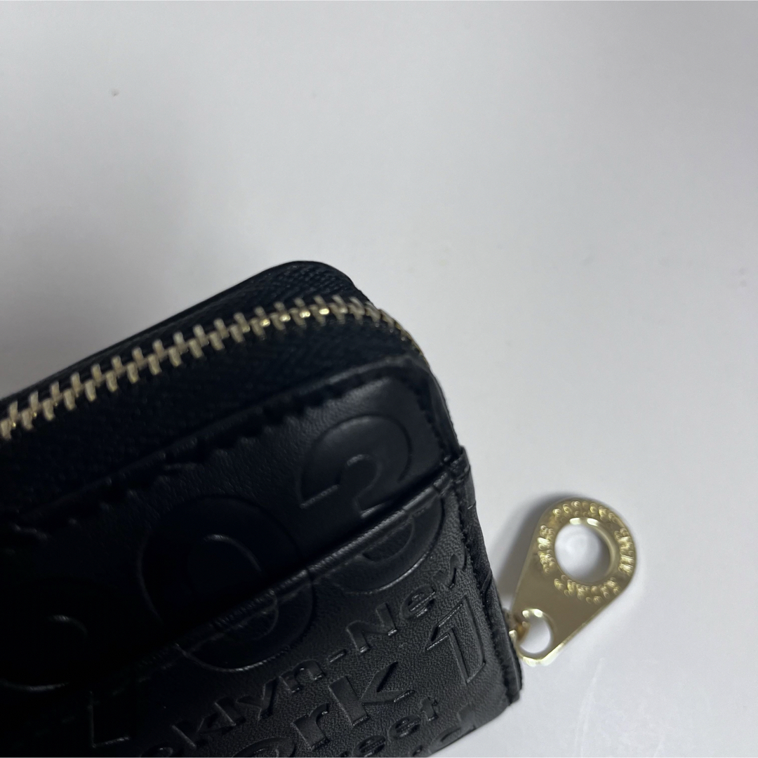 黒　ブラック　英字　長財布　お財布　シック　大人っぽい　レディース　シンプル レディースのファッション小物(財布)の商品写真