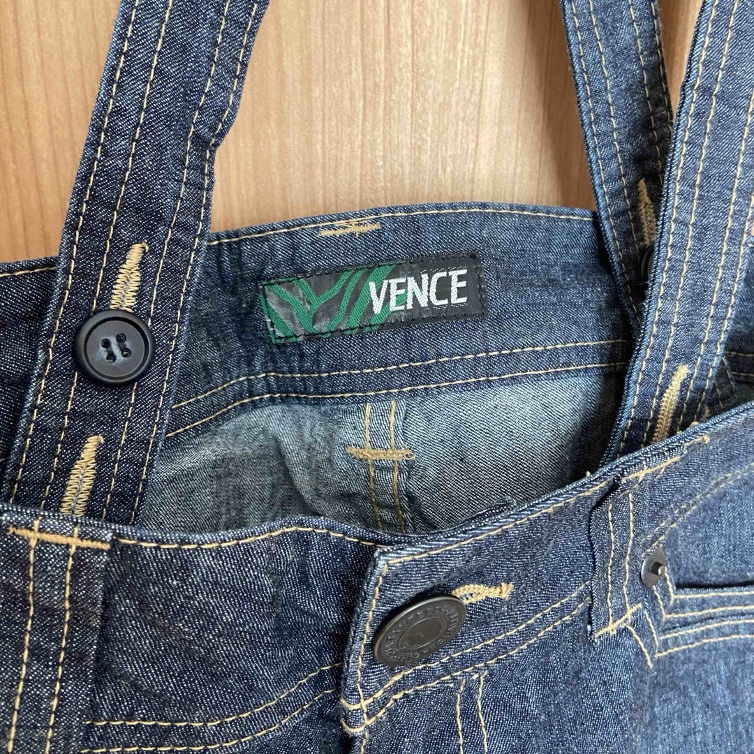 VENCE(ヴァンス)の◆VENCE（ヴァンス）◆デニムサロペット◆紺◆Mサイズ レディースのパンツ(サロペット/オーバーオール)の商品写真