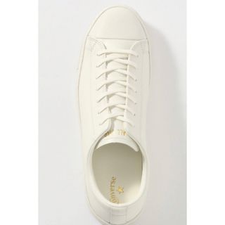 コンバース(CONVERSE)の leather all star coupe ox ホワイト　未使用品(スニーカー)