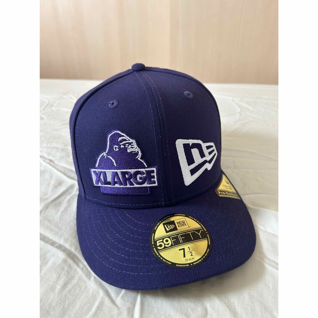 XLARGE(エクストララージ)のXLARGE  NEWERA MIX LOGO 6PANEL CAP 71/2 メンズの帽子(キャップ)の商品写真