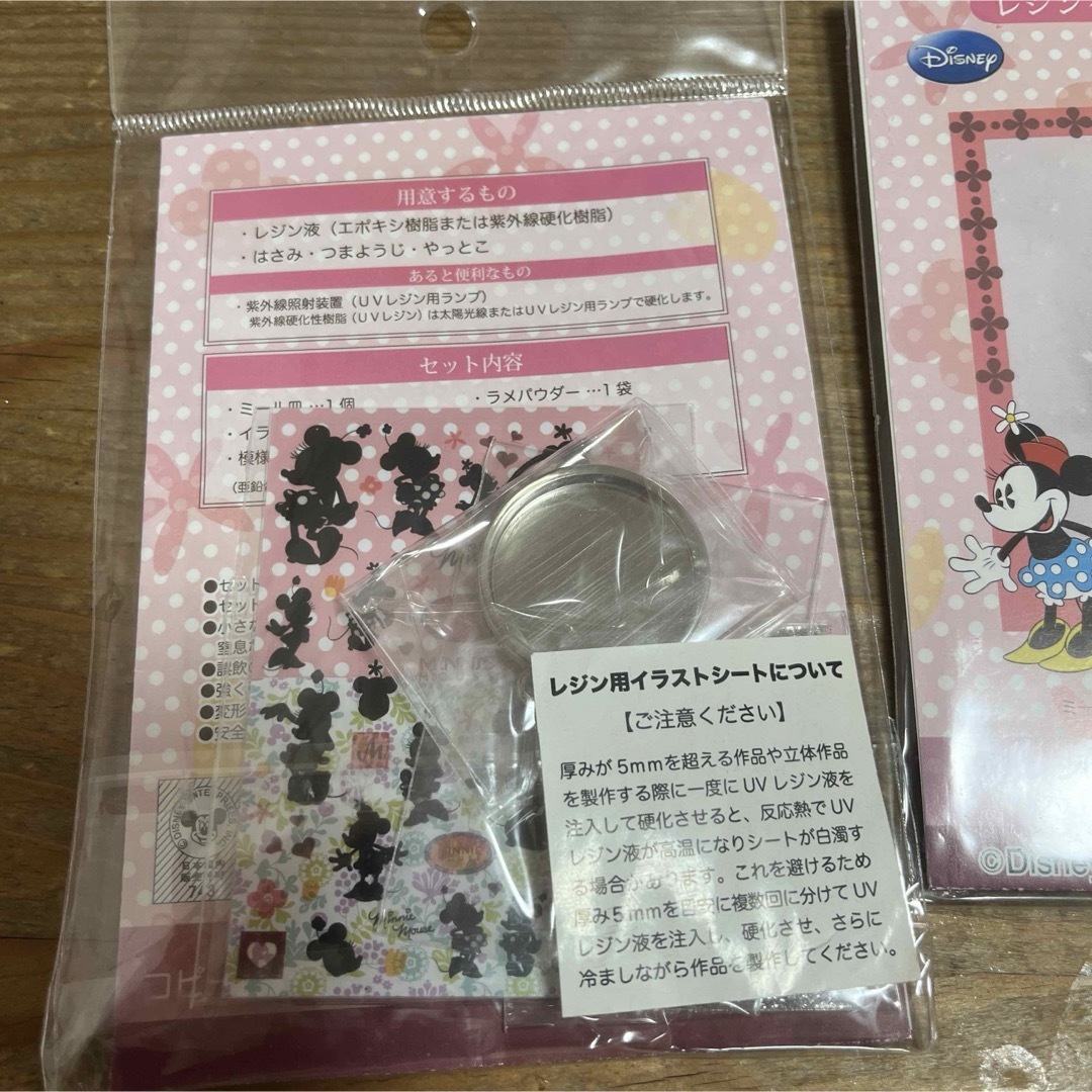 Disney(ディズニー)のレジンクラフト材料　ミニー　ディズニー ハンドメイドの素材/材料(その他)の商品写真