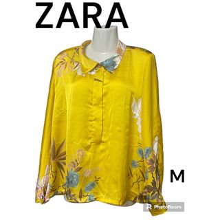 ザラ(ZARA)の【ZARA】ザラ 未使用 スカーフ柄 ブラウス(シャツ/ブラウス(長袖/七分))