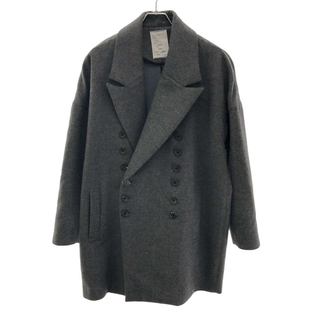 SHAREEF(シャリーフ)のSHAREEF シャリーフ W-FACE MIDDLE COAT ダブルフェイスミドルコート グレー 2 16711002 メンズのジャケット/アウター(その他)の商品写真