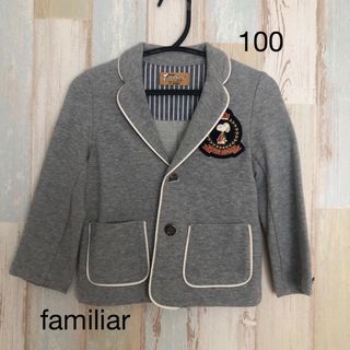 ファミリア(familiar)のfamiliar ジャケット　100(ジャケット/上着)