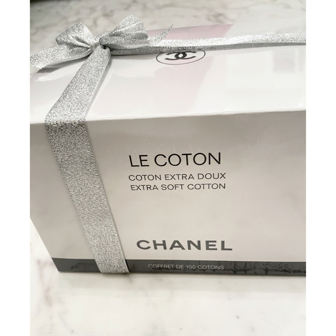 CHANEL(シャネル)のシャネル　CHANEL コットン　コスメ　デパコス コスメ/美容のメイク道具/ケアグッズ(コットン)の商品写真