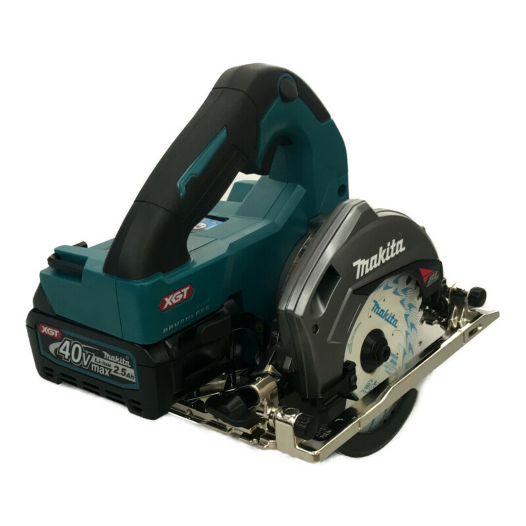 Makita(マキタ)の☆未使用品☆ makita マキタ 40Vmax 125mm 充電式丸ノコ HS005GRDX 青/ブルー バッテリ2個(40V 2.5Ah) 充電器 ケース付き 86551 自動車/バイクのバイク(工具)の商品写真