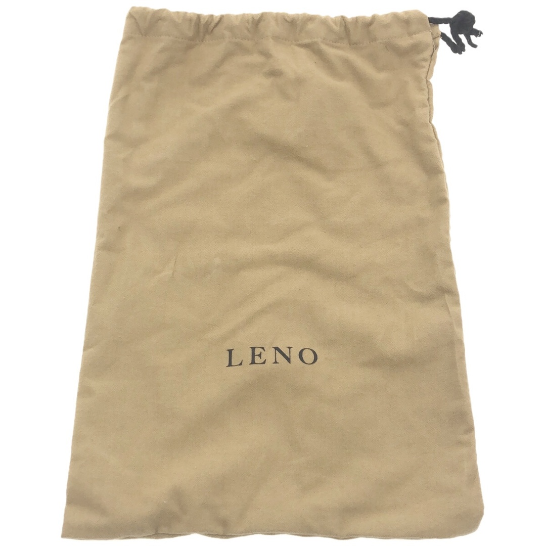 LENO リノ BALLET SHOES ハラコフラットバレエシューズ ネイビー 39 レディースの靴/シューズ(バレエシューズ)の商品写真