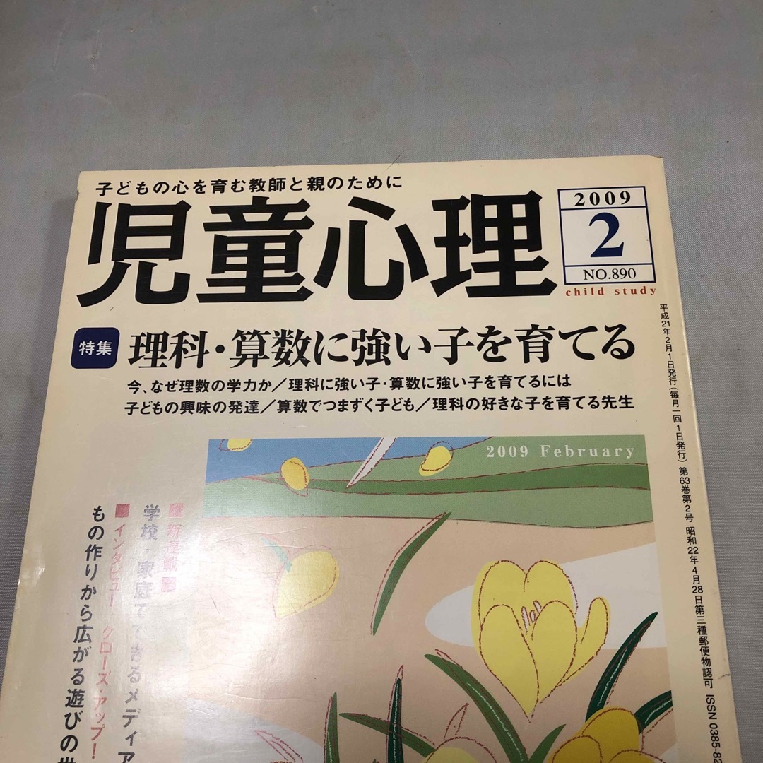 児童心理 2009年 02月号 [雑誌] エンタメ/ホビーの雑誌(結婚/出産/子育て)の商品写真