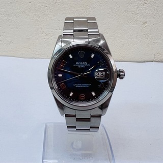 ROLEX - ロレックス 15200 ブルー　パーペチュアルデイト メンズ 腕時計