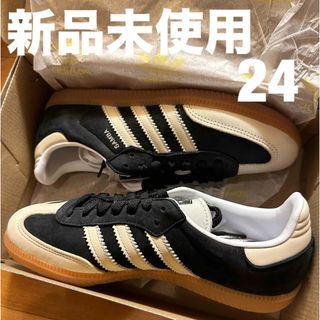 アディダス(adidas)のadidas SAMBA OG W 24cm CBLACK ie5836(スニーカー)