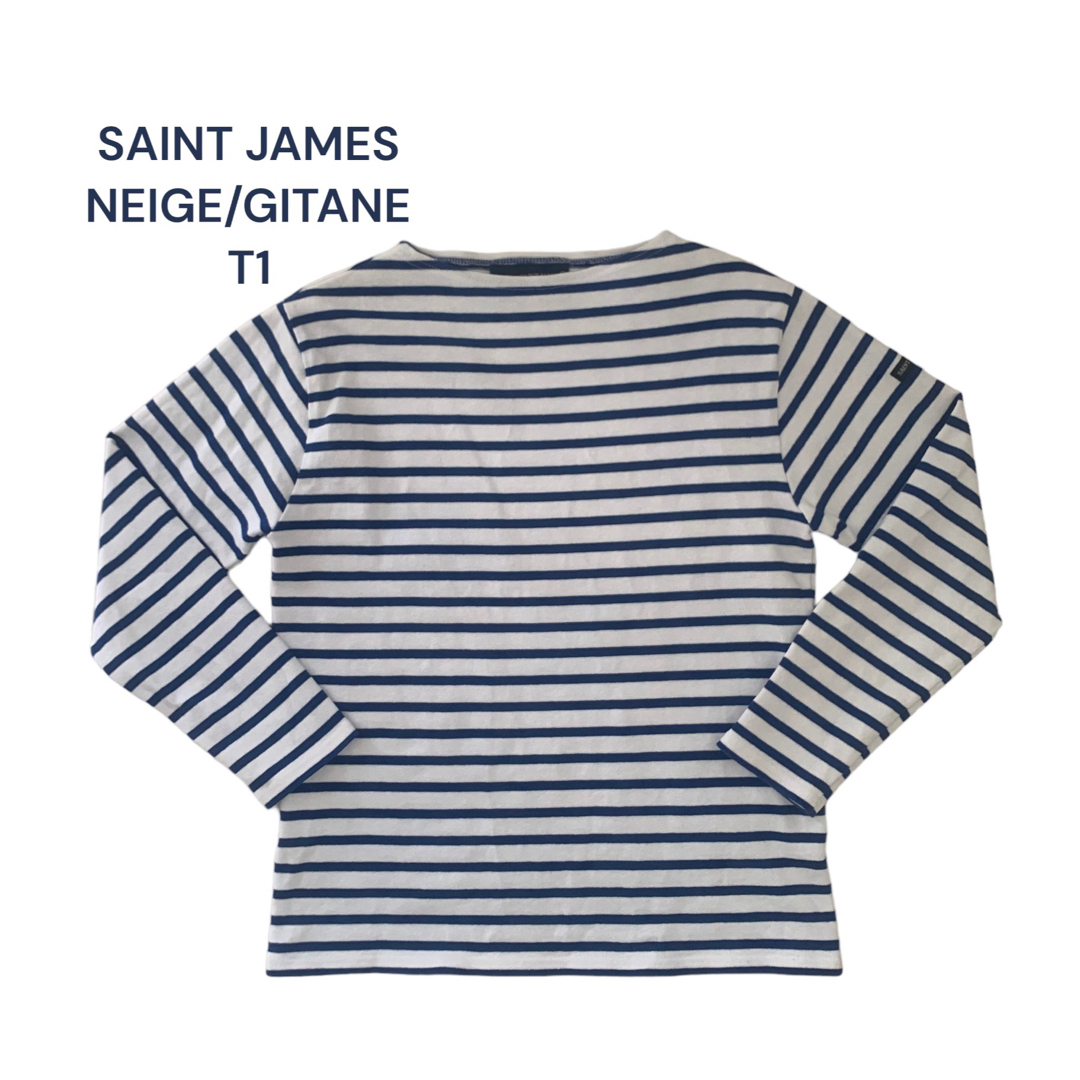 SAINT JAMES(セントジェームス)の☆ SAINT JAMES OUESSANT NEIGE/GITANE T1 ☆ レディースのトップス(カットソー(長袖/七分))の商品写真