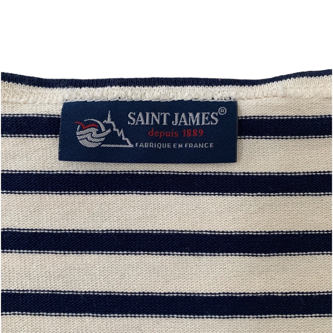 SAINT JAMES(セントジェームス)の☆ SAINT JAMES OUESSANT T1 ECRU/MARINE ☆ レディースのトップス(カットソー(長袖/七分))の商品写真