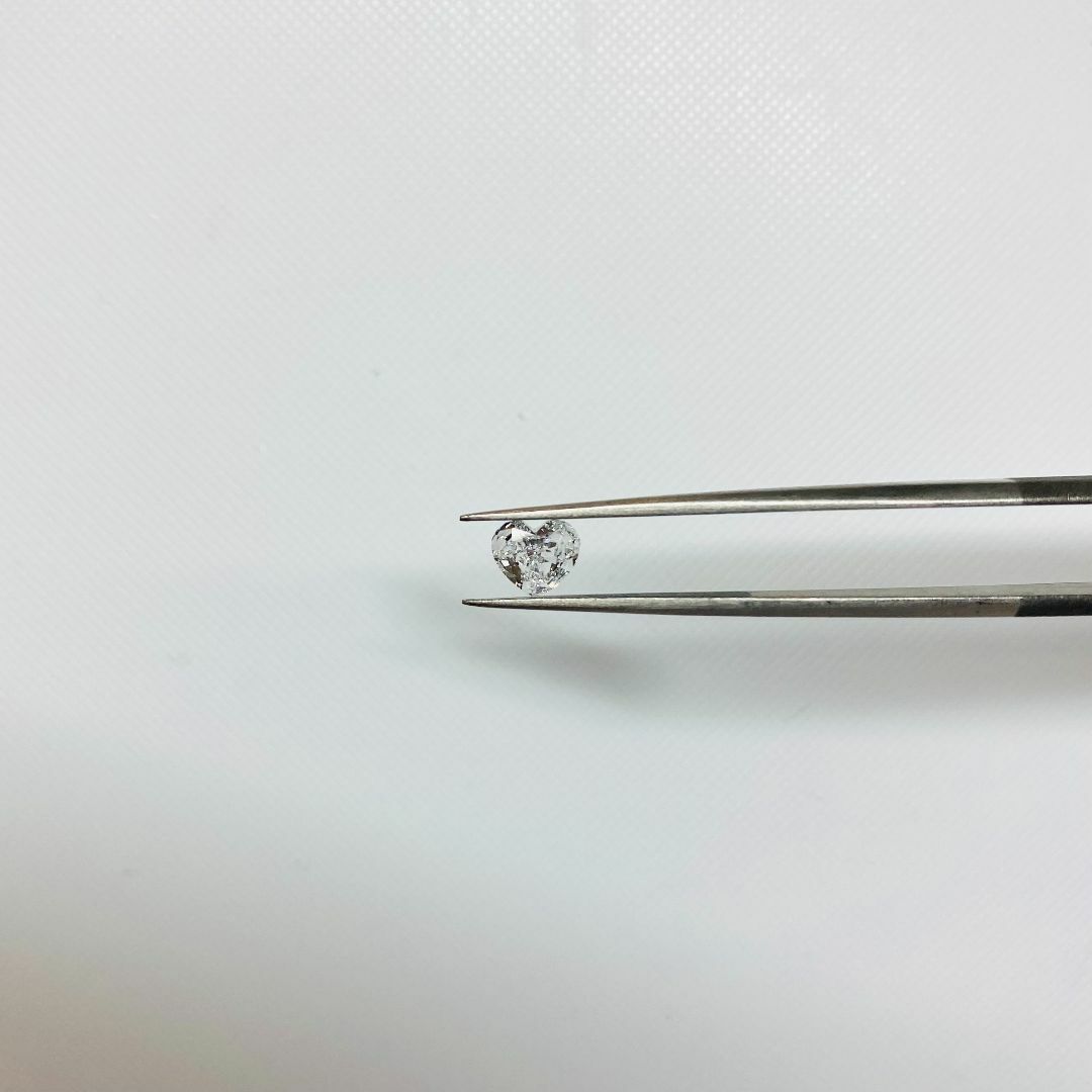 Dカラー SI1 ハートシェイプ 0.358ct/RT2440/CGL レディースのアクセサリー(その他)の商品写真