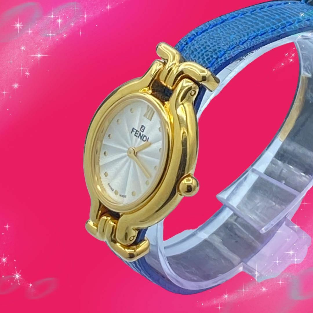 FENDI(フェンディ)の《美品　稼動品》　フェンディ　カメレオン　640L  腕時計　チェンジベルト5色 レディースのファッション小物(腕時計)の商品写真