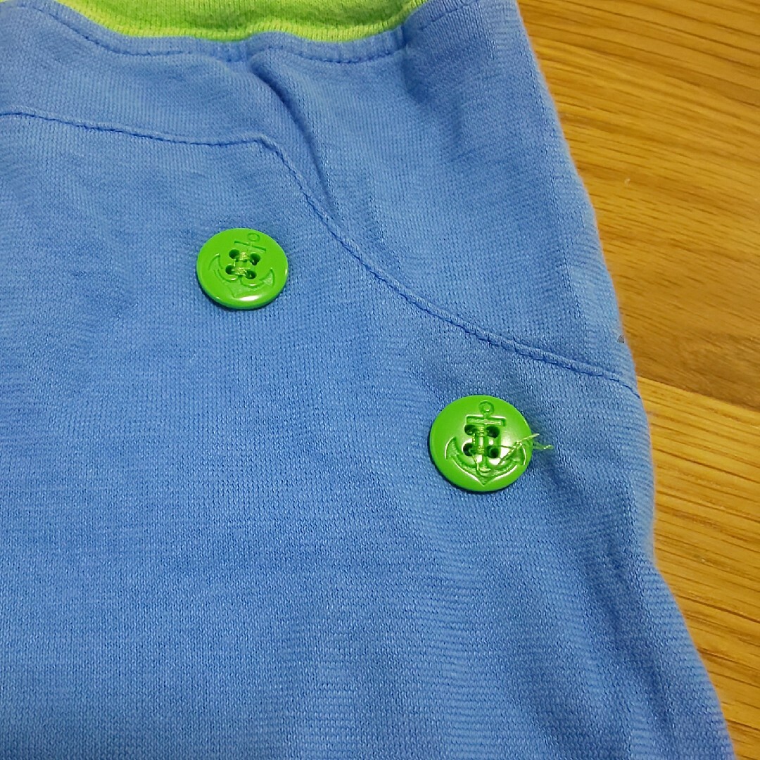 kid’s zoo(キッズズー)の怪獣 70 男の子Tシャツ半ズボンセット キッズ/ベビー/マタニティのベビー服(~85cm)(Ｔシャツ)の商品写真