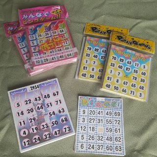 ビンゴゲームシート　162枚(その他)