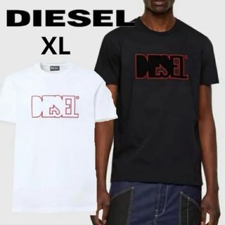 DIESEL - ☆新品未使用☆ DIESELディーゼル ロゴ 刺繍 Tシャツ